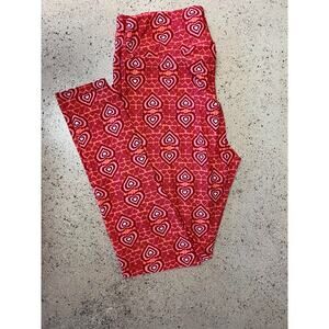 LuLaRoe TC Leggings - "Valentine Hearts" CUTE! - Buttery Soft - Wide Waistband